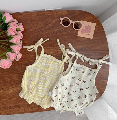 2023夏新品★ベビー服★ロンパース★66-90cm★2色