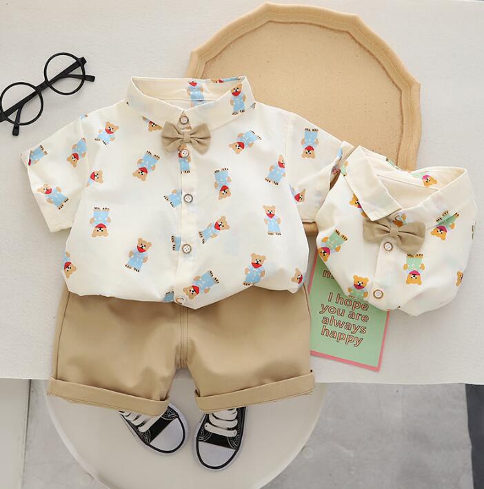 2023★春夏新作★韓国風子供服★トップス+ズボン2セット★2色80-130CM