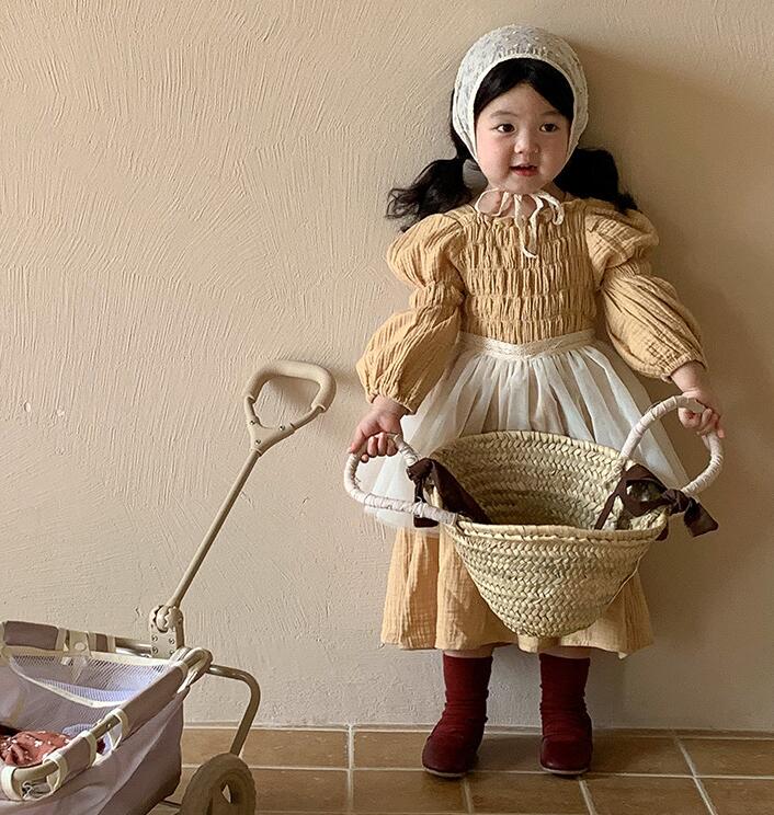 2023秋新作★子供服　ワンピース&チュールスカート★80-130cm★