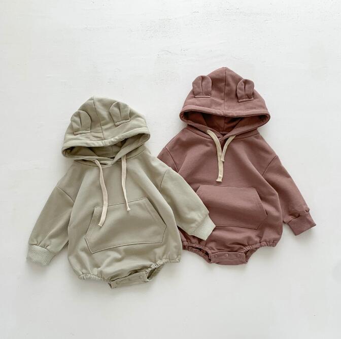 秋★子供服★ロンパース★連体服★韓国風子供服★ベビー★男女兼用★長袖★2色★66-90CM