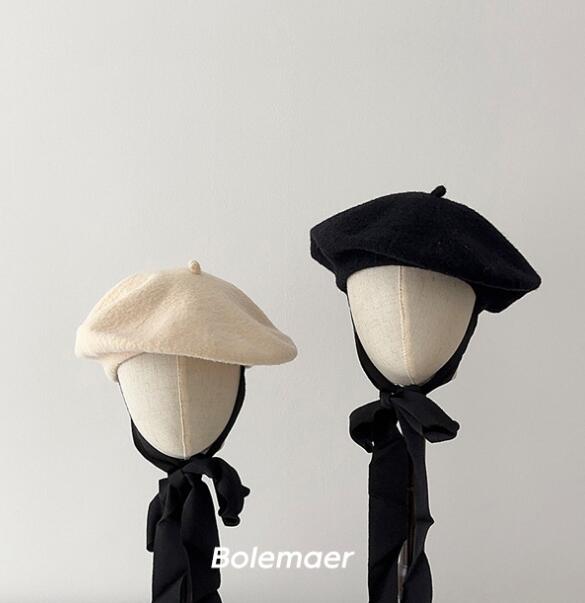 2023新品★子供用★帽子　ベレー帽★3色選べ