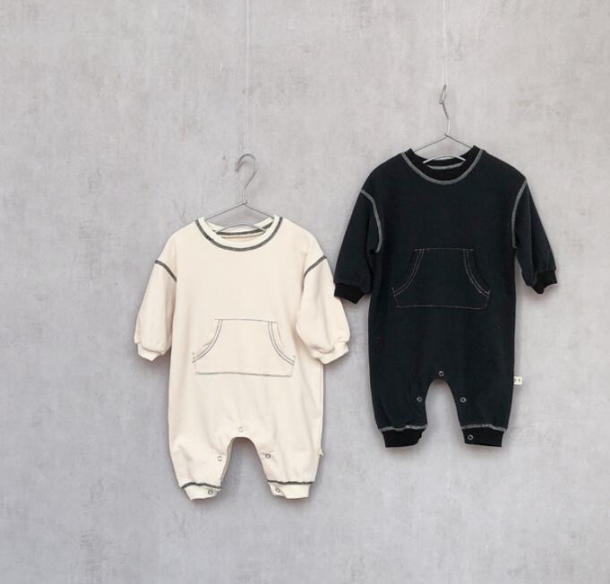 2023★春秋新作★韓国風ベビー服★ロンパース★2色66-90CM