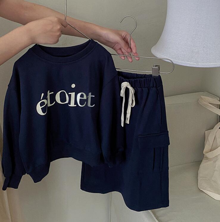 2023秋新品★子供服　トップス+スカート　セット★90-140cm★