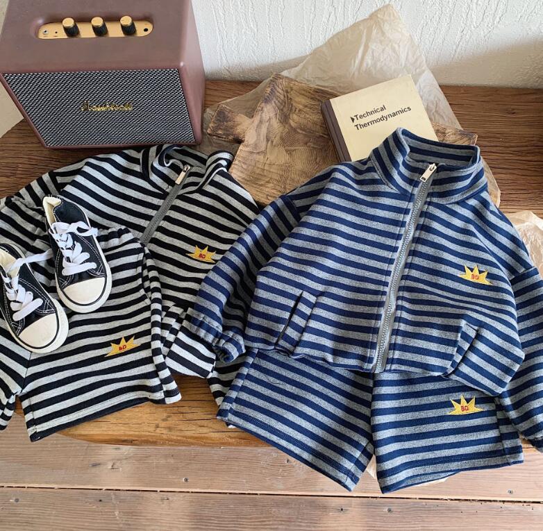 2023秋新作★キッズ服　トップス+ズボン　セット★80-130★2色