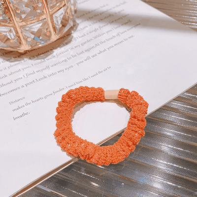 Y2K 秋冬新作 髪飾り ガール レディース ヘアゴム リングゴム ひも ヘアオーナメント 単枚入