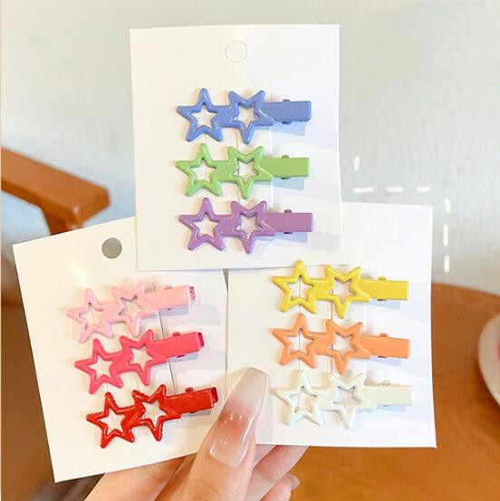 新作★ヘアピン★可愛い*星造型*髪飾り★まとめ髪用★ヘアアクセサリー★女の子