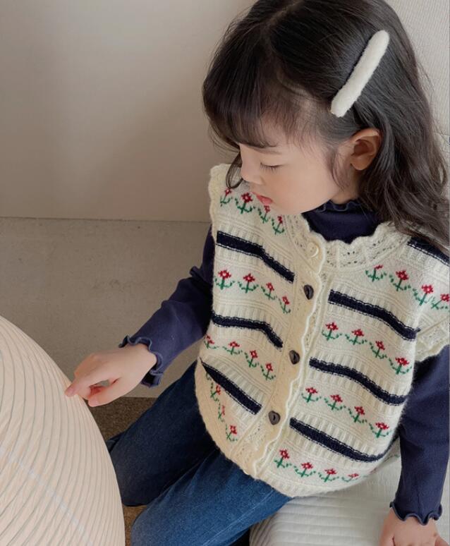 2023★春秋新作★韓国風子供服★チョッキ★90-130CM