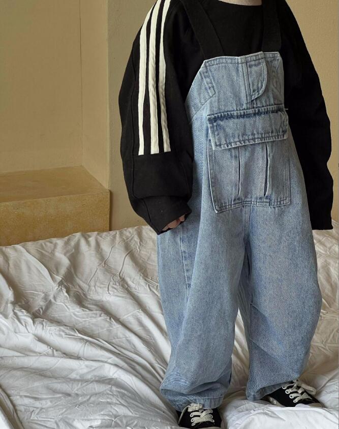 2023★春秋新作★韓国風子供服★サロペット★80-140CM