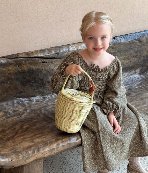 2023秋新品C★子供服　トップス+スカート　セット★90-150cm★