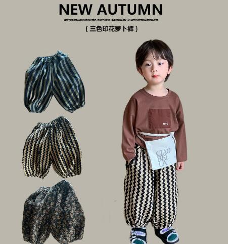 2023秋新作★キッズ服　ズボン★80-130★3色
