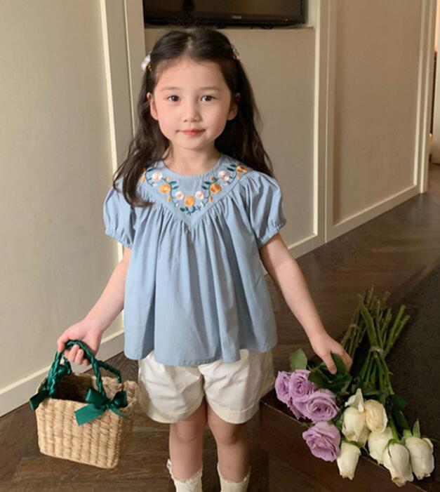 2023★春夏新作★韓国風子供服★トップス+ズボン2セット★7-15