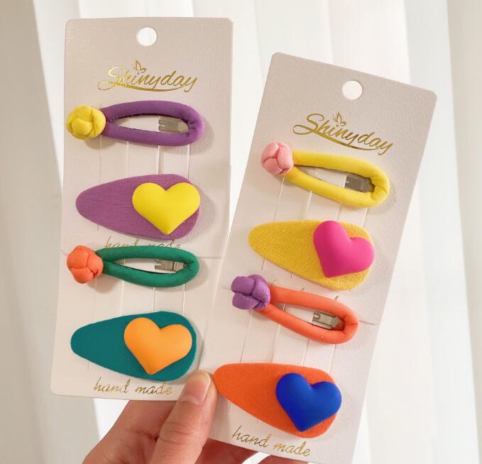 髪飾り★まとめ髪用★ヘアアクセサリー★子供用★キッズ★ヘアピン★2枚入り★可愛い★多色