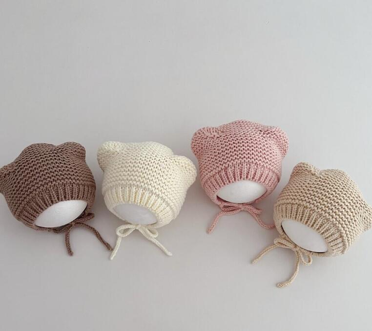 2023秋冬新品★子供用★帽子　ニットハット★6色選べ