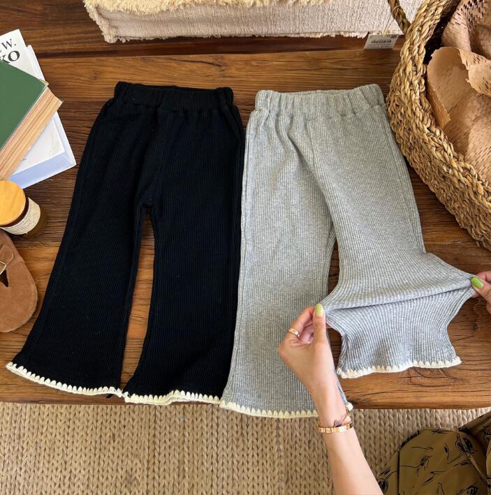 2023★春秋新作★韓国風子供服★ズボン★2色90-140CM