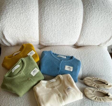 2023秋新作★キッズ服　カーディガン★80-130★4色