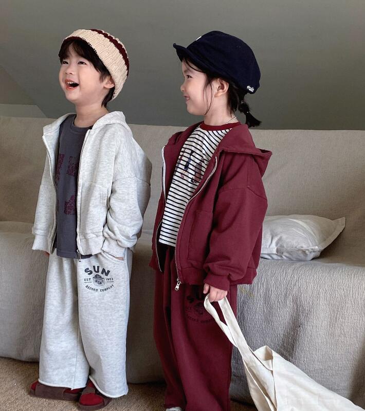 2023秋新品★子供服　コート+スカート　セットアップ★90-140cm★3色