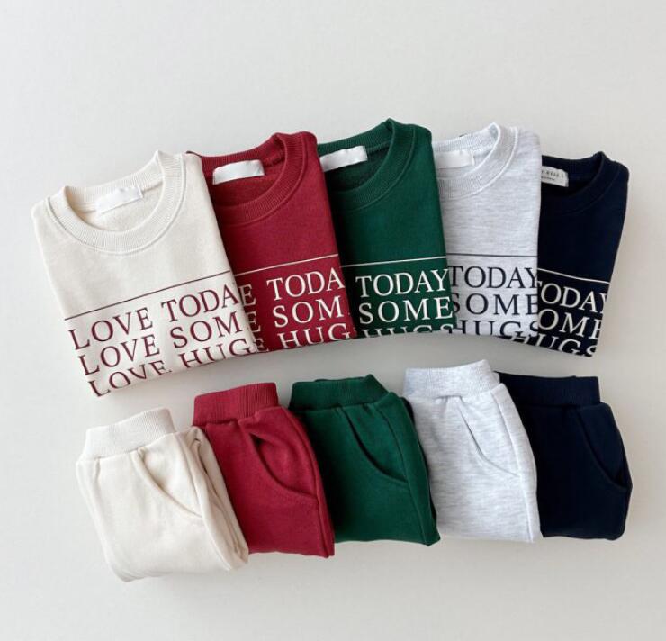 2023秋冬新作★キッズ服　トップス+ズボン　セットアップ★80-130★5色