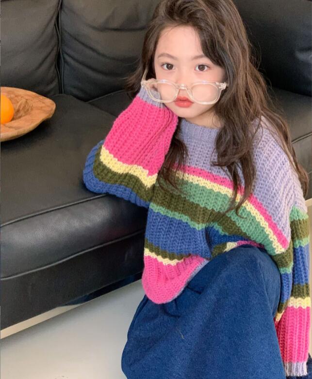 2023★春秋新作★韓国風子供服★セーター★90-150CM