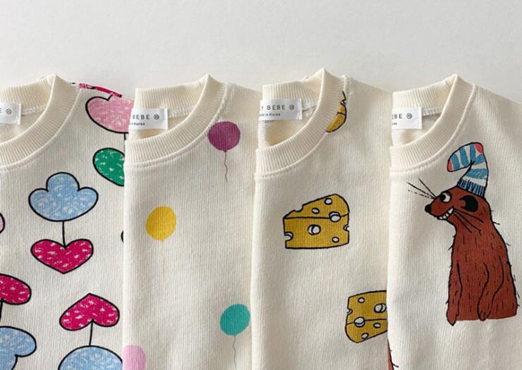 2023★春夏新作★韓国風ベビー服★トップス+ズボン2セット★4色73-100CM