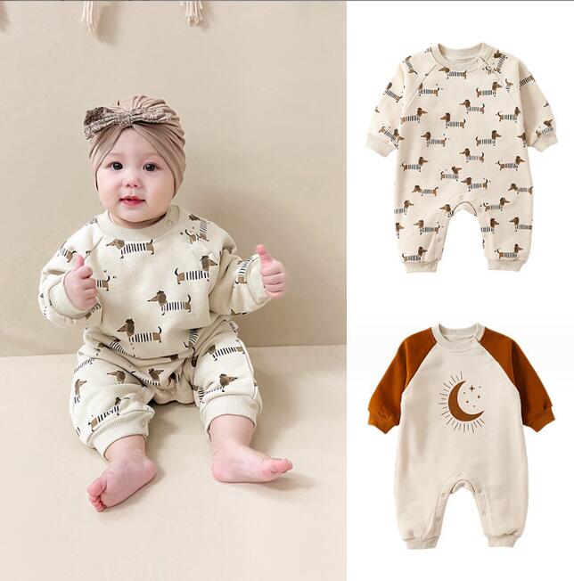 2023秋新品★ベビー服★ロンパース　連体服★66-90cm★2色