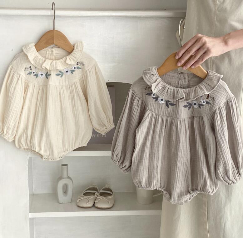 2023秋新品★ベビー服★ロンパース★66-90cm★2色