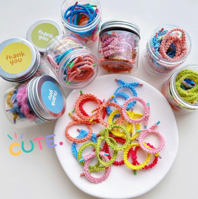 髪飾り★まとめ髪用★ヘアアクセサリー★子供用★キッズ★ヘアゴム★18枚入り★可愛い★多色