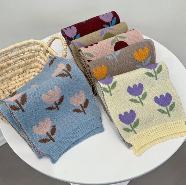 「2023秋冬」★子供用★マフラー★防寒★キッズ★男女兼用★ニット★暖かい★6色