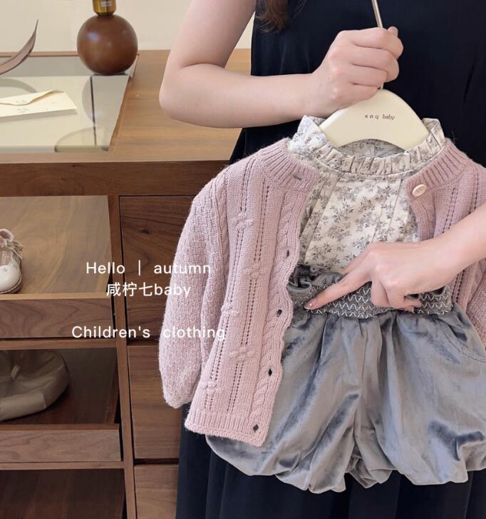 2023秋新作★キッズ服　トップス&カーディガン&ズボン★80-130★
