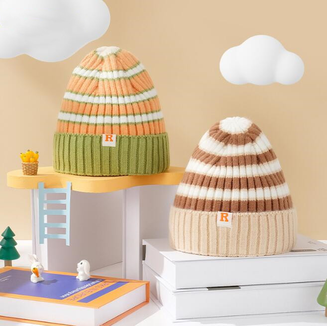 「2023秋冬」子供用★帽子★キッズ★ベビー★ニット帽子★男女兼用★暖かい★防寒★6色