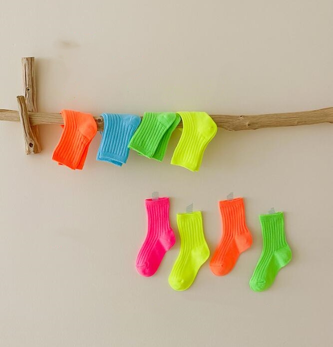 2023★春秋新作★キッズ靴下★ソックス★1セット=4足★S-XL