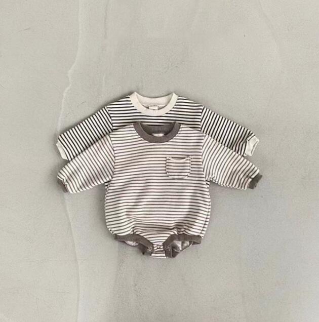 2023★春秋新作★韓国風ベビー服★ロンパース★2色66-90CM