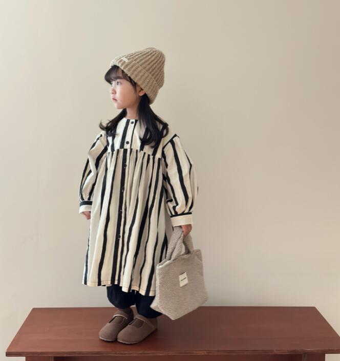 2023★春秋新作★韓国風子供服★ワンピース★90-140CM