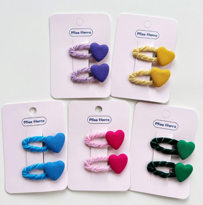 髪飾り★まとめ髪用★ヘアアクセサリー★子供用★キッズ★ヘアピン★2枚入り★多色