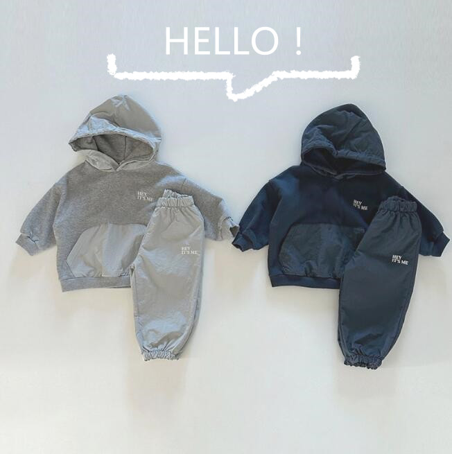 「2023秋」子供服★トップス+ズボン★セットアップ★韓国風子供服★男女兼用★2色★80-130CM