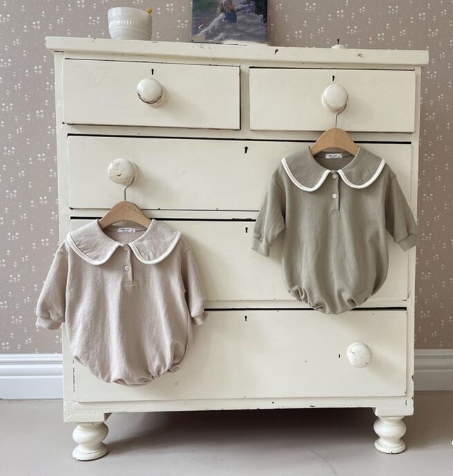 2023★春秋新作★韓国風ベビー服★ロンパース★2色66-90CM