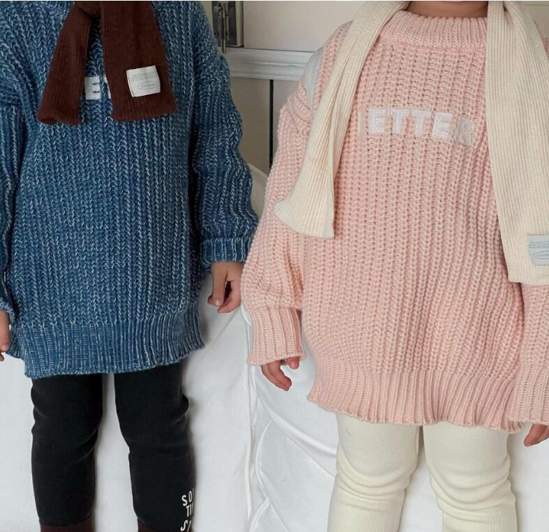 2023秋冬新品J★子供服　セーター★80-140cm★2色