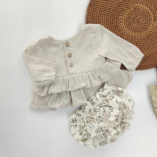 2023秋新作★ベビー服★トップス+ズボン　セット★66-90cm★