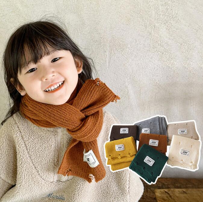 「2023秋冬」★子供用★マフラー★防寒★襟巻き★スカーフ★男女兼用★暖かい★7色