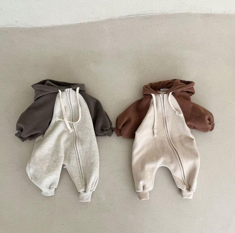 2023★春秋新作★韓国風ベビー服★ロンパース★2色66-90CM