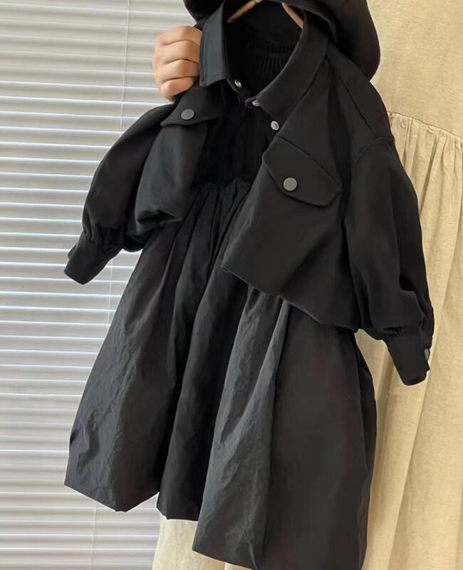 2023秋★子供服　コート&ワンピース分けて販売★90-140cm★