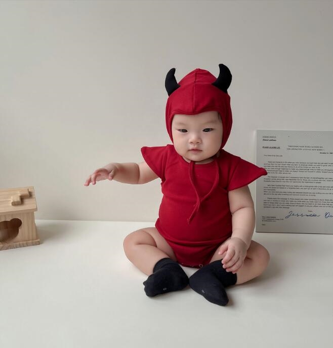 2023★ハロウィーン★韓国風ベビー服★ロンパース★2色66-90CM