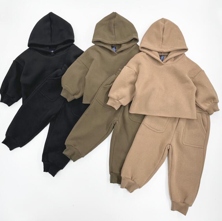 秋冬★子供服★トップス+ズボン★セットアップ★韓国風子供服★男女兼用★3色★80-140CM