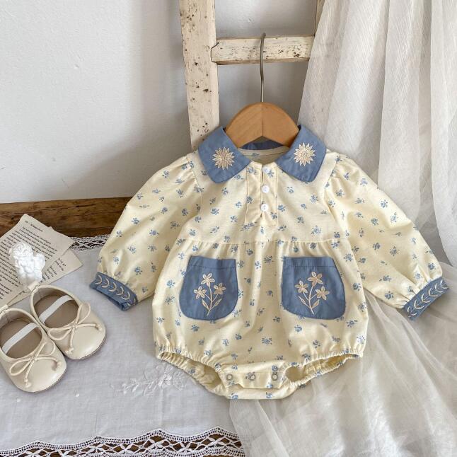 子供服★ロンパース★連体服★韓国風子供服★ベビー★長袖★66-90CM