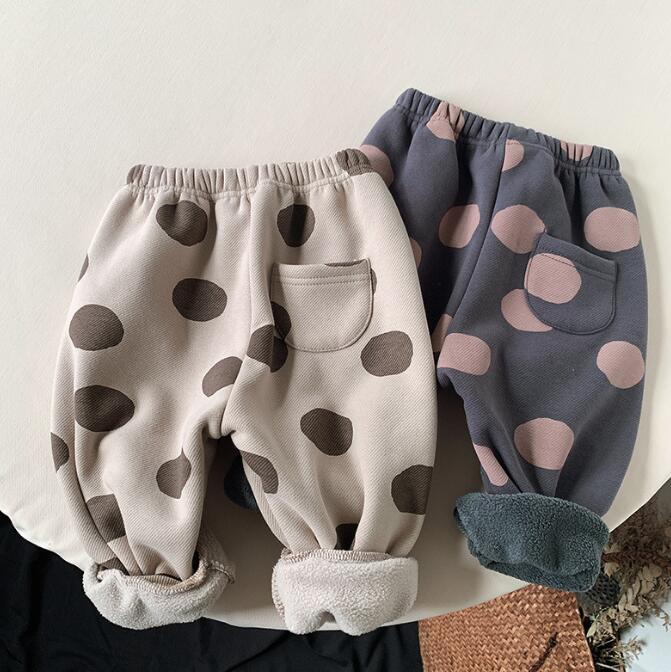 子供服★ズボン★ボトムス★厚手★裏起毛★韓国風子供服★キッズ★2色★80-130CM