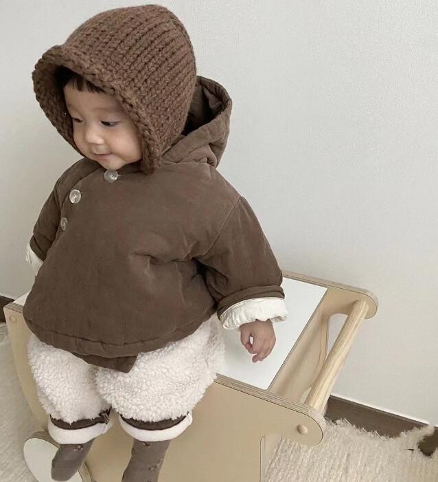 2023★秋冬新作★韓国風ベビー服★コート★アウター★厚手★2色73-100CM