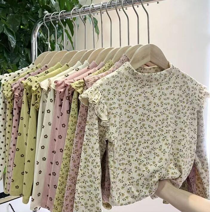 2023★春秋新作★韓国風子供服★Tシャツ★6色80-140CM