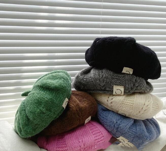 2023秋冬新品★子供用★帽子　ハット　ベレー★7色選べ
