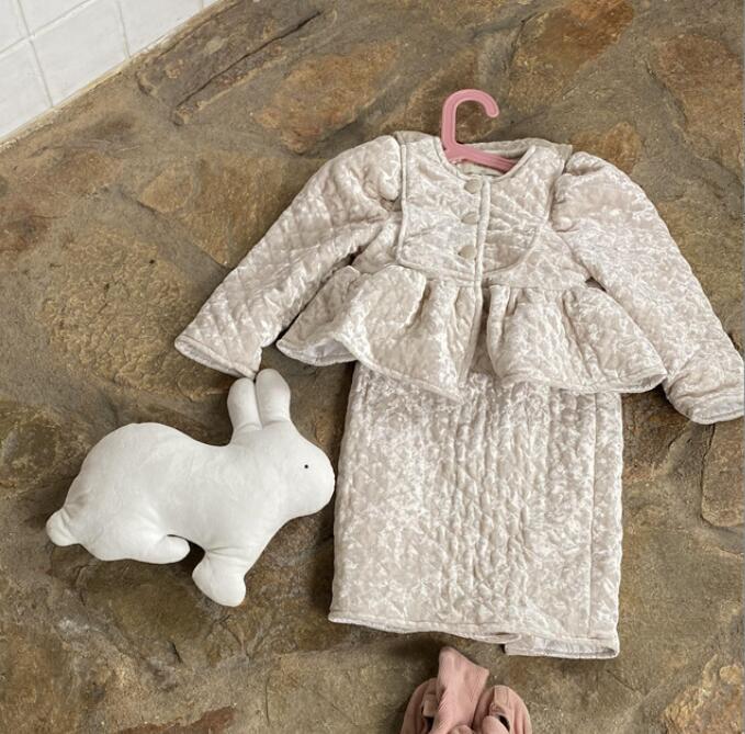 2023★秋冬新作★韓国風子供服★コート★スカート★分けて販売★2色90-150CM