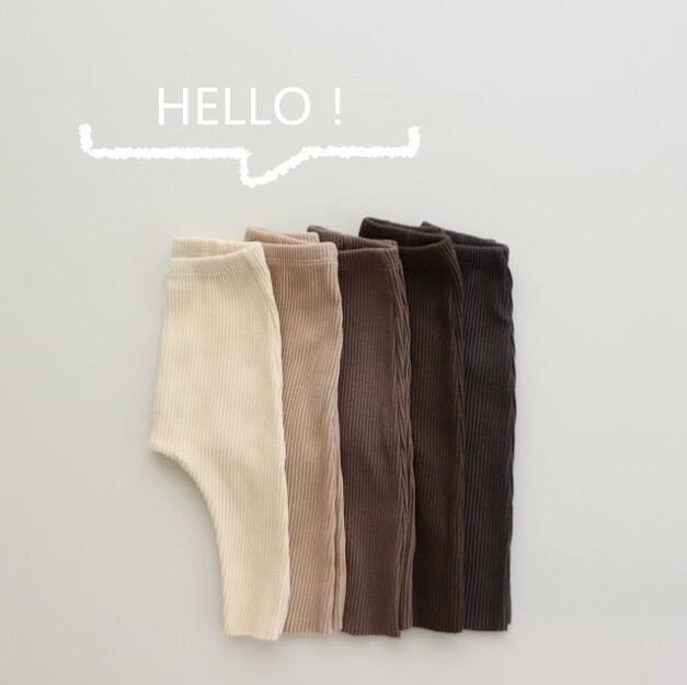 子供服★ボトムス★レギンス★ズボン★ベビー★男女兼用★無地★5色★66-100CM