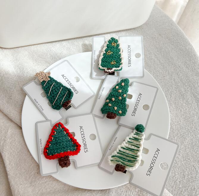 クリスマス★髪飾り★まとめ髪用★ヘアアクセサリー★子供用★キッズ★ヘアピン★可愛い★多色